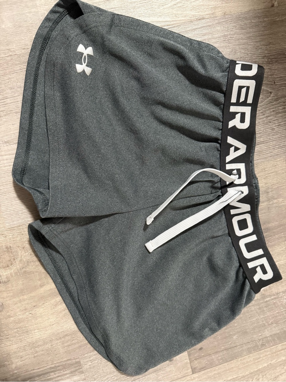 Under Armour Black Heather Performance Shorts